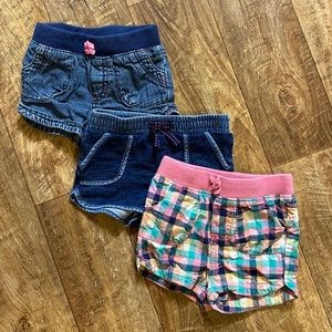 Bundle of Girls Shorts - Cherokee - 12 Months